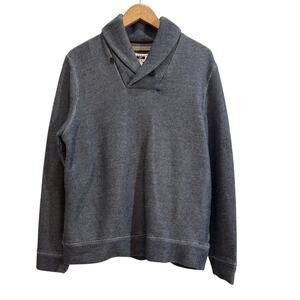 Joseph Abboud Men L Navy Pullover Sweater Preppy Workwear